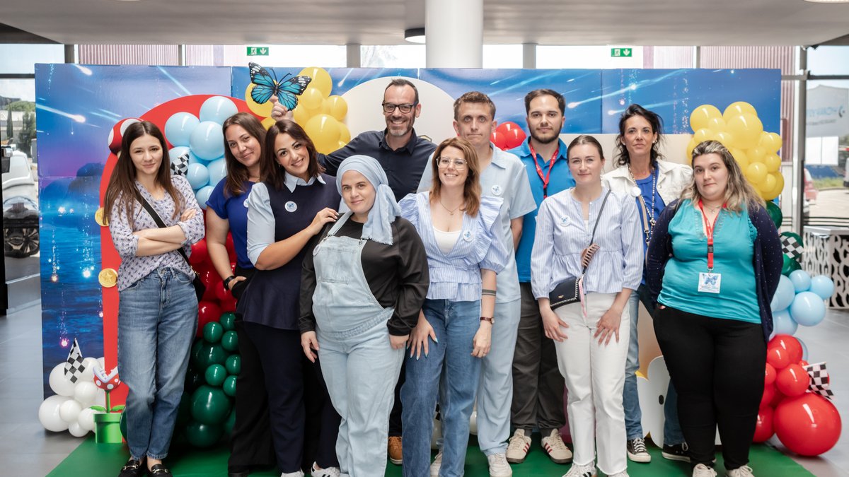 L’équipe des Papillons Bleus et ses partenaires au CGR Narbonne